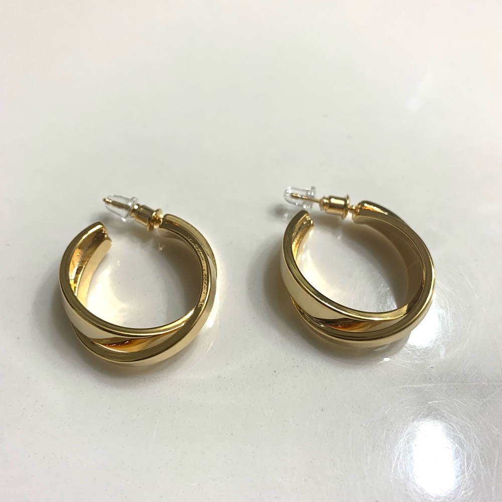 18k Gold Plated Timeless Twists Earring